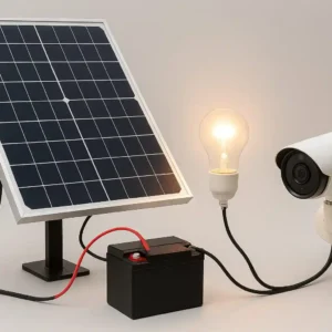 hazır solar sistem, güneş panelli kamera, hazır güneş paneli sistemi