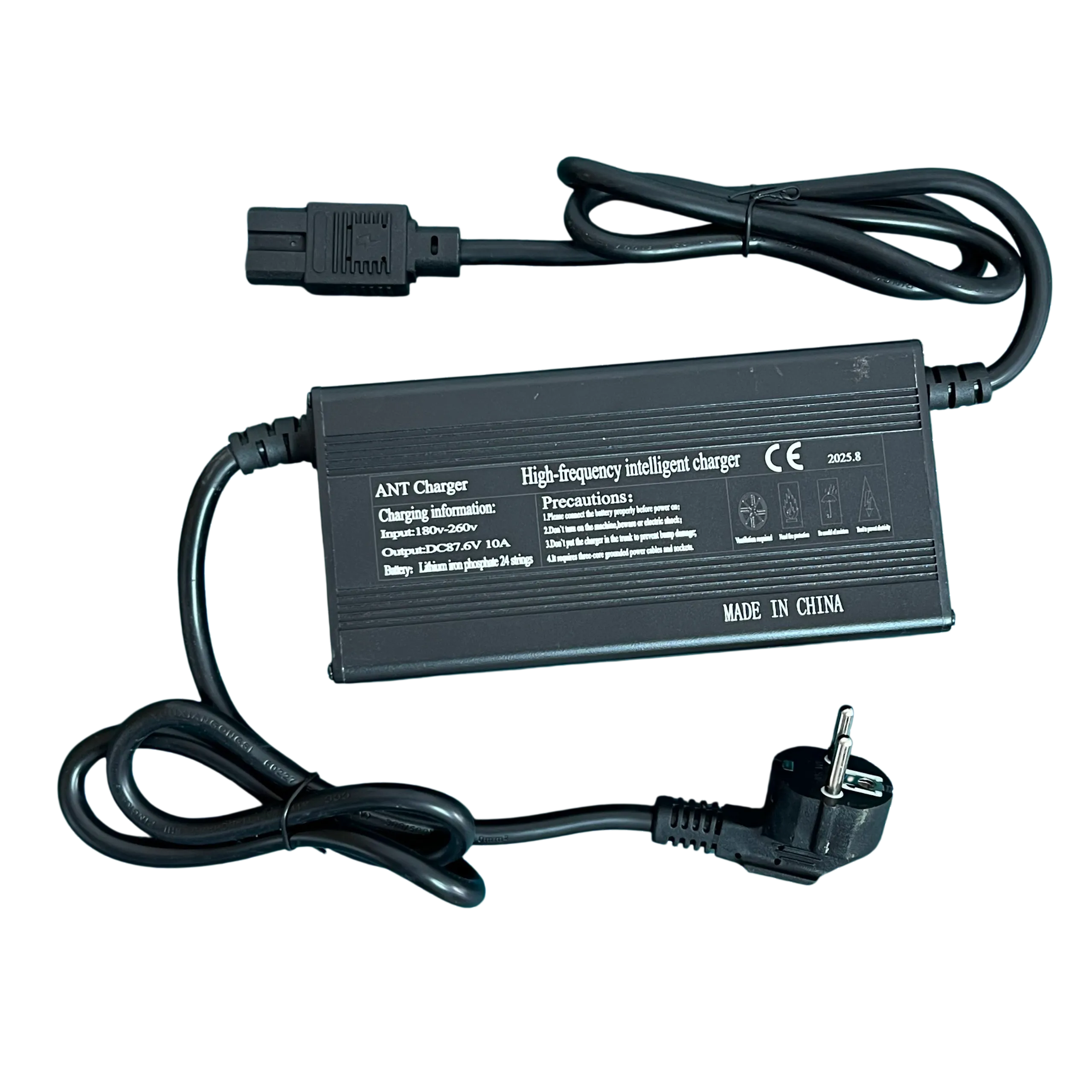 72 Volt 10A 24s LiFePO4 Batarya Akıllı Hızlı Şarj Cihazı (Orijinal Lifepo4 87.6 volt) 24s 72 volt lifepo4 Lityum şarj aleti