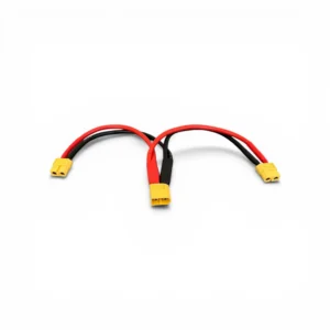 XT60 1 Erkek - 2 Dişi Y Splitter Paralel Dönüştürücü Slikon Kablo