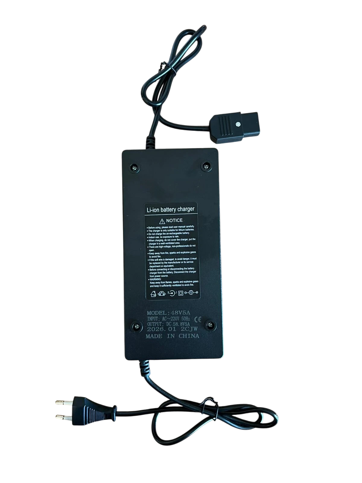 48 volt 5 amper Lityum Lifepo4 Şarj Aleti 58.4 Volt Çıkış (vsm şarj aleti) vsm şarj aleti 16s şarj 58.4 şarj cihazı